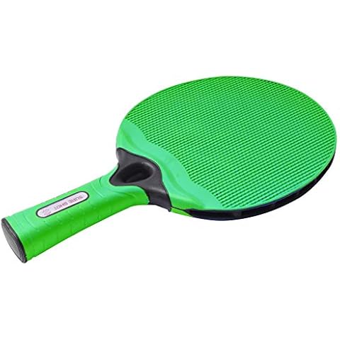 Sure Shot Matthew Syed Outdoor Table Tennis Bat - Green One Size Cover