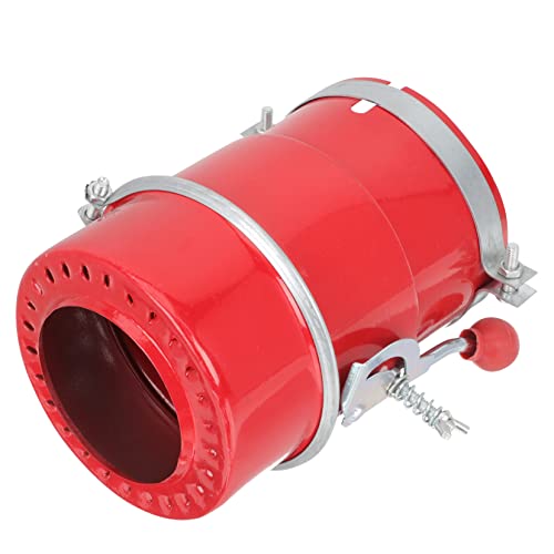 Supresor de 110mm resistente al fuego para tubo de escape de acero al carbono en motos