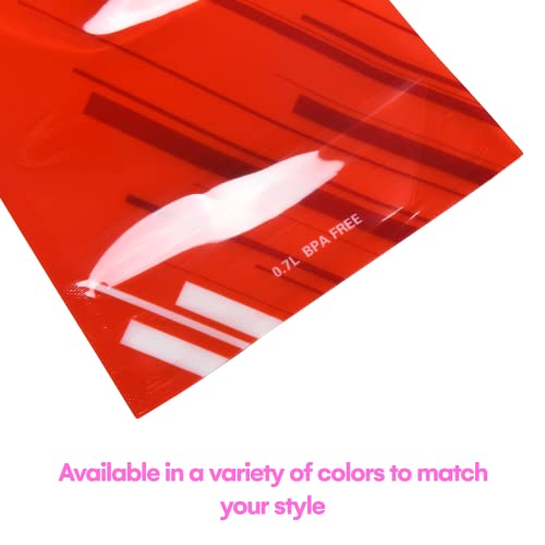 Hydrate Bottles 16 Oz Expandable Water Bottles - Reusable 0.5 Liters Plastic Jug With Carabiner Clip - Foldable Small Drinks Container - Collapsible Jug Ideal For Outdoor Travel, Sports, Hiking - Red #TOP4