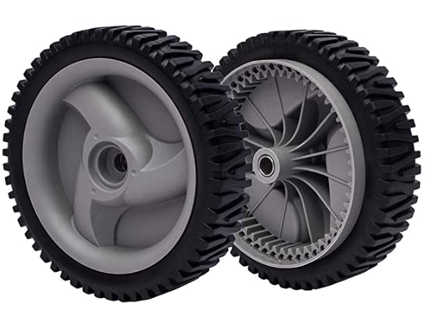 Photo 1 of 2 Pack 583719501 194231X460 Mower Front Drive Wheels for AYP Craftsman Husqvarna 401274X460 532402567 181469 180658 194231X460