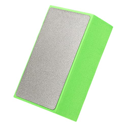 WOONEKY Hand Polishing Pads for Glass Tile Diamond Sanding Blocks 95mmx58mm 400-grit for Marble