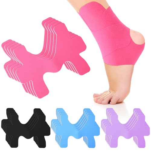 20 Pcs Colorful Kinesiology Tape for Ankle and Knee Support