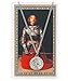 Saint Joan of Arc Pewter Medal Pendant with Prayer Card