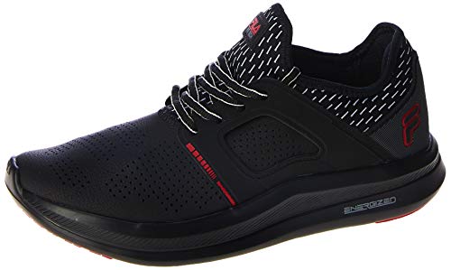 Tênis Fit Tech, Fila, Masculino, Preto/Preto, 40