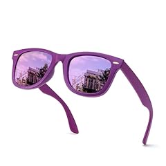 A04-purple Mirror Lens