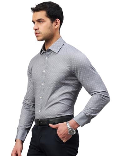 Image of LOUIS STITCH Men's Cotton Regular Fit Shirt (ST-GRP1)