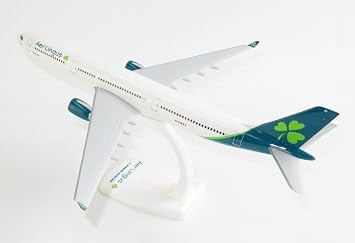 PPC PP-222406 Aer Lingus Airbus A330-300 1:200 Scale Snap-Fit Model