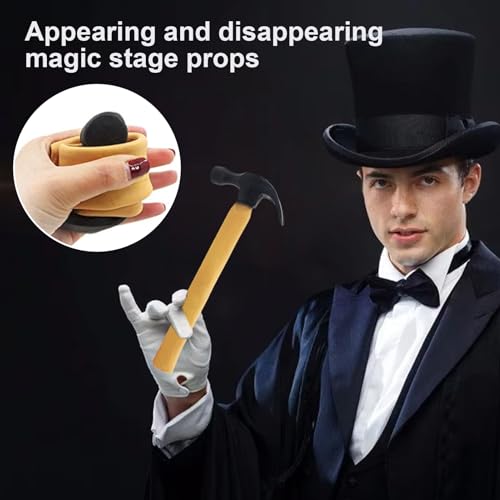 Générique Hammer - Toy Hammers | Outils de Maintenance Toys | Maillet battant Les Jouets | Disparition de Farce de Marteau en Caoutchouc | Gimmick de Jouet en Bois Relaxant en Bois – Image 4