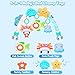 MPQMPQ Car Seat Toys for Babies 0-6 Months，Arch Stroller Toys for 6-12 Months Infant Mobile Bassinet Bouncer Hanging Toys Shower Gifts for Baby Boys Girls 0 3 6 9 12 Months(Ocean)