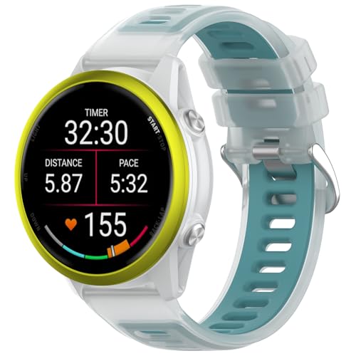 xg 22mm For K[~ Forerunner 570 47mm/Vivoactive 4pXgbv h TPU jp  FI ϋv _炩 Rp`uGarmin Forerunner 255/ 265 / 970
