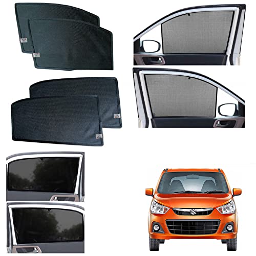 Image of WolkomHome car Fix Curtain Window Shades Half Curtains Sunshade for Alto K10 New