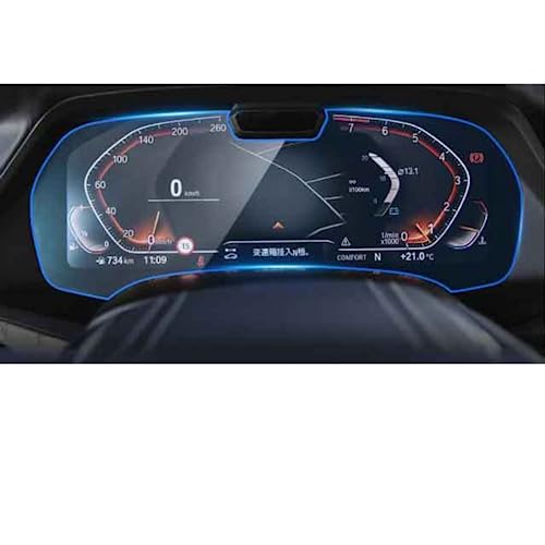 Film de protection anti-rayures pour l'écran LCD de la BMW Série 5 avec verre haute dureté
