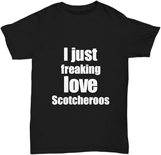 Scotcheroos Lover T-Shirt I Love Funny Gift Idea Unisex Tee