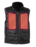 Volt Resistance Mens Insulated Heated Vest Large Black