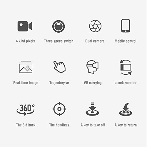 Gps-Drohne, Faltbare Gps-Drohne Mit 4K-Uhd-Kamera Für Erwachsene, Dual-Kameras, Quadcopter Mit 110° Weitwinkel… – Bild 7