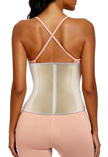 Image of ECOWALSON Waist Trainer for Women - 9 /25 Steel Bones & Additional Extender Cincher Corset for Hourglass body Shaper