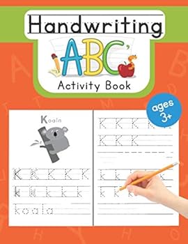 Paperback Handwriting Activity Book: ABC letter tracing practice Book