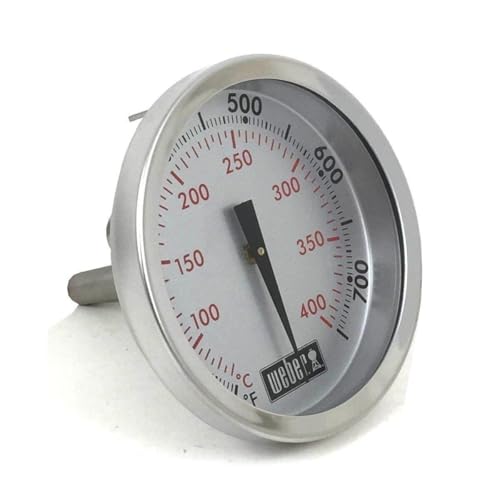 for Weber Thermometer Genesis Summit Grills with Metal Tab Older Grills