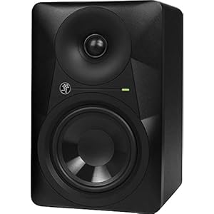 Mackie Studio Monitor, Professional Performance Superior Mix Translation with Logarithmic Waveguide design – Black 5-inch (MR524)