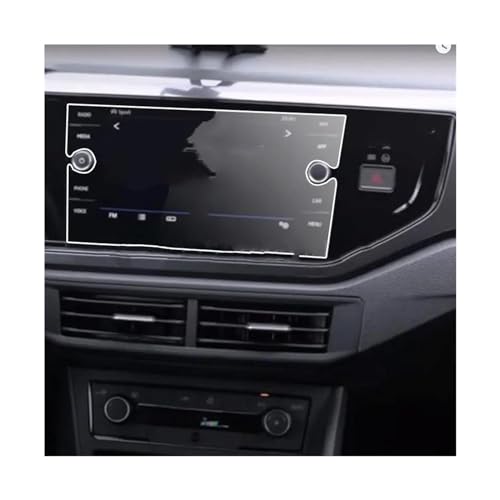 Film protection 8 pouces VW Virtus pour sécuriser votre écran GPS et radio de voiture