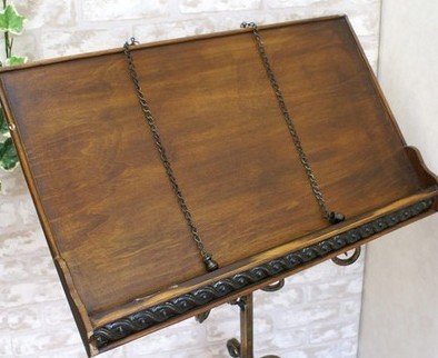 アイアンアンティーク　アイアンメニュー台 アイアン製 アンティーク調 譜面台 おしゃれ メニュースタンド