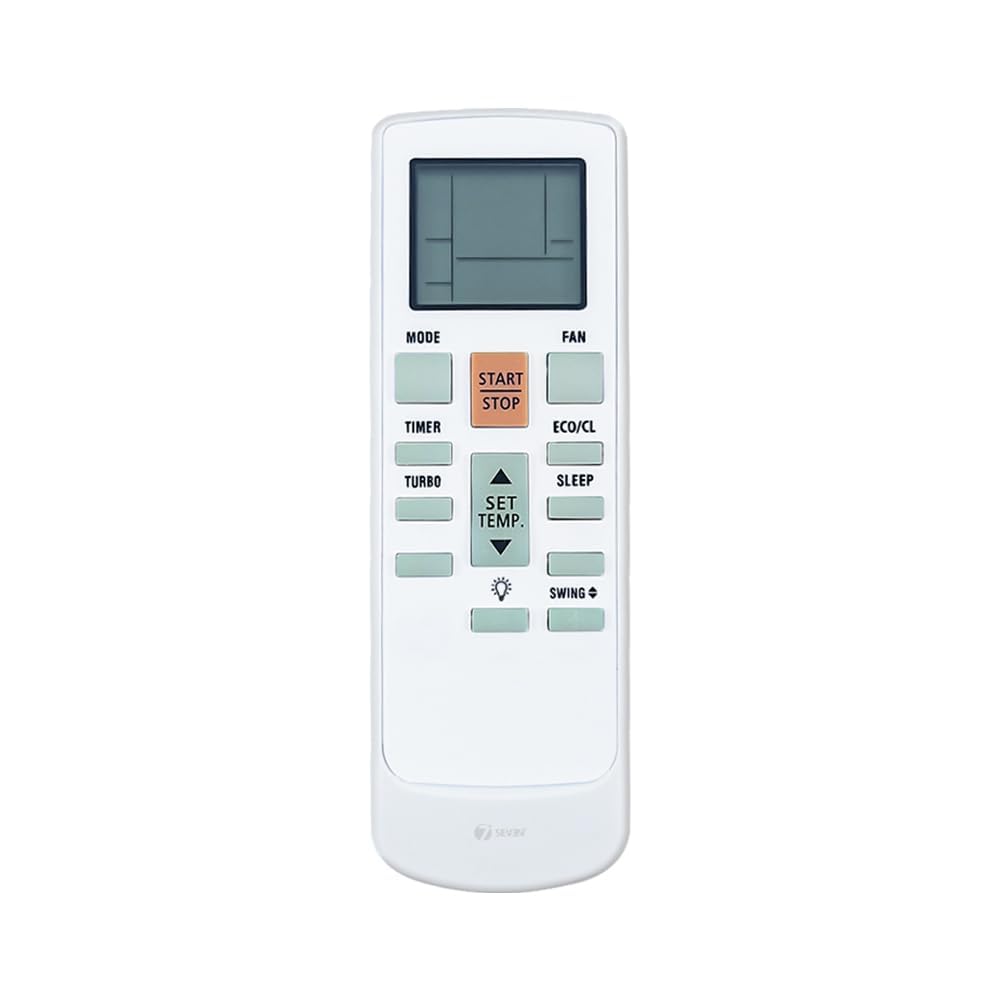 Compatible for Blue Star Split Ac Remote Model IB324VNU of 231B Part Number Only Suitable with 3 Star Inverter 2 Ton Air Conditioner - Not Universal Bluestar Ac Remote-image-24