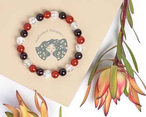 Reiki Infused Aries Zodiac Bracelet, Energy Bracelet, Reiki Gift, Reiki jewelry, Gemstone bracelets, Crystal bracelets4