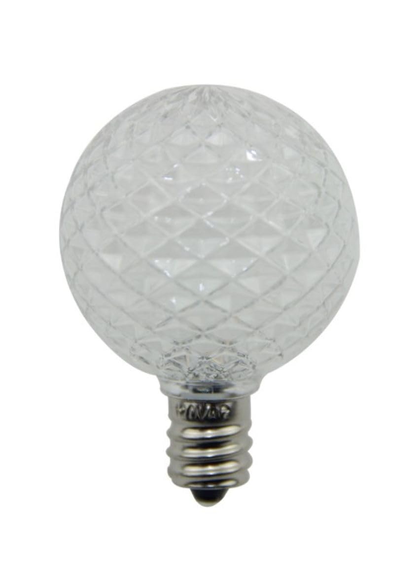 Norman Lamps LEDG40E12-CW Cool White Christmas LED Bulb