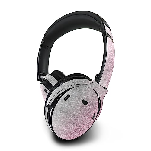 Image of MightySkins Glossy Glitter Skin Compatible with Bose QuietComfort 45 Headphones Marble Glitz | Protective, Durable High-Gloss Glitter Finish | Easy to Apply | Made in The USA