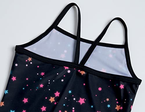 Image of TENVDA Girls One Piece Swimsuits Sport Halter Swimwear Beach Bathing Suit