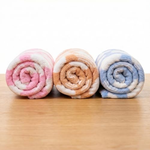 Image of QURIPE 10 Pack Kitchen Cloth Dish Towels, Microfiber Cleaning Cloth Double-Sided Dish Drying Towel Reusable for House Furniture Table Kitchen Dish Window Glasses (Cloud), Purple