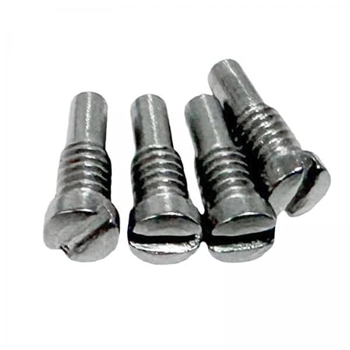 Qectial 6 Vis de Réglage pour Saxophone (4 Pièces), Pièces Détachées En Métal, Accessoires de Rechange pour La Pratique Quotidienne, 3 pièces