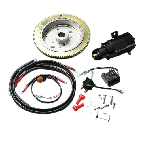 Kit de démarrage électrique pour moteur hors-bord de bateau 2 temps 85HP