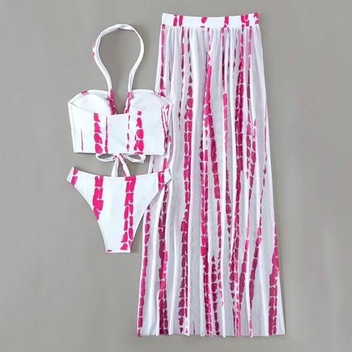 Bikini 3 pièces gainant avec protection manches longues pour la plage - 4