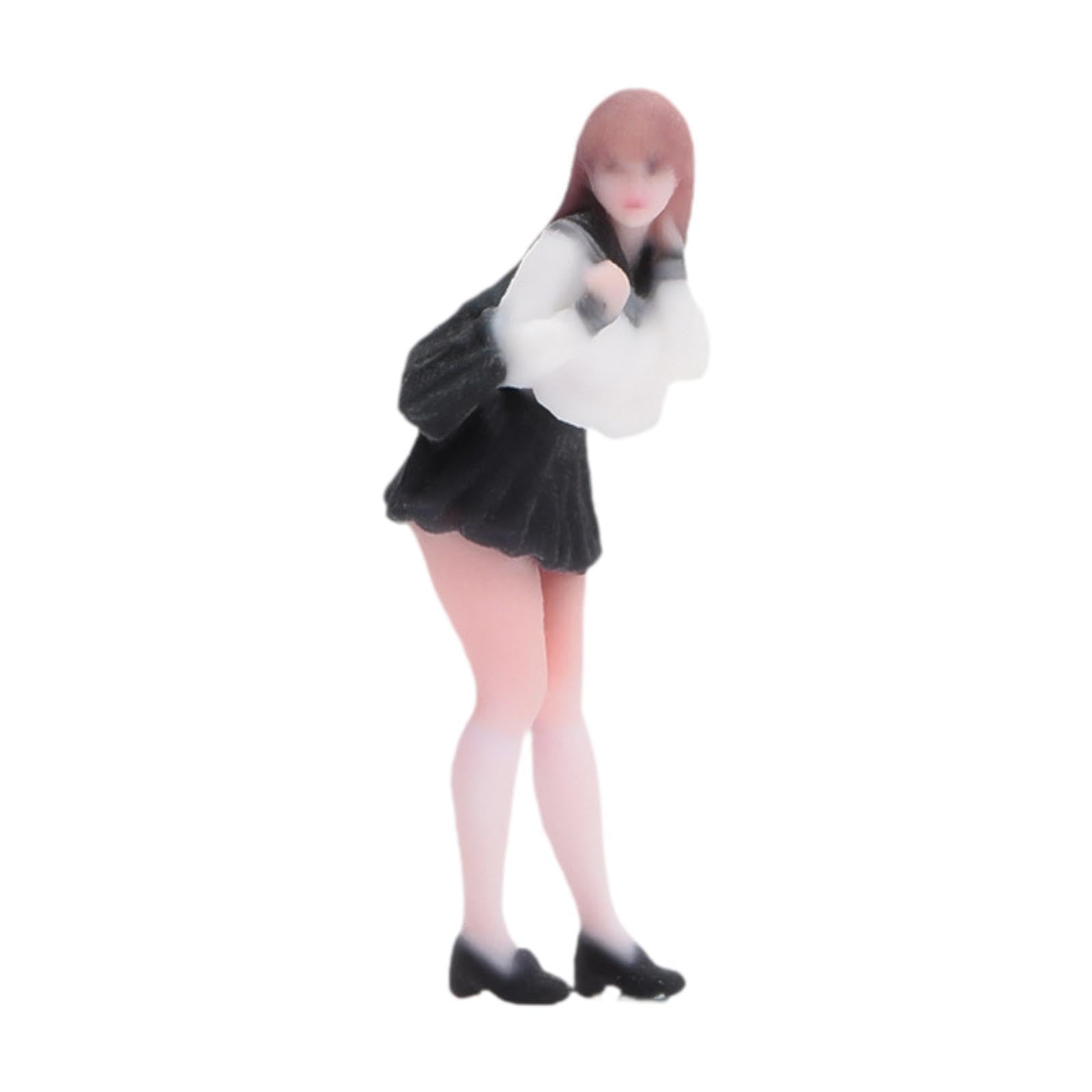 Figurine féminine 1:64 objet de collection réaliste premium