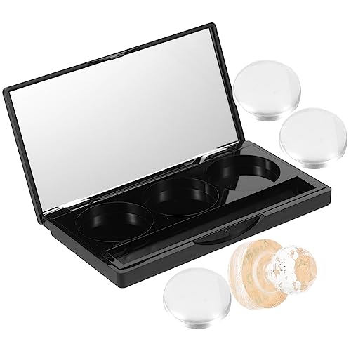 BELLIFFY 1 Juego De Paletas De Maquillaje, Estuche De Sombras De Ojos, Paleta De Maquillaje Vacía, Bandeja De Cosméticos, Paleta De Sombras De Ojos, Soporte De Sombras De Ojos Vacío,