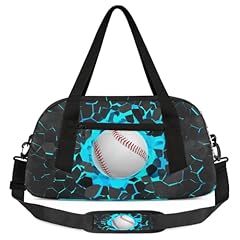 Blue 3D Baseball Ball