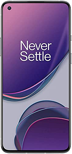 OnePlus 8T 5G Dual-SIM 256GB ROM + 12GB RAM Factory Unlocked International Version (NOT for VERIZON - Boost Cricket) Android Smartphone (Lunar Silver)