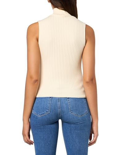 Vince Women's Rib Sleeveless Turtleneck2