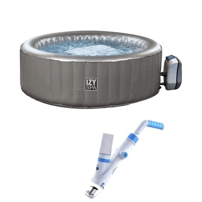 NETSPA IZY - Pack de spa hinchable, 2+1 plazas + aspiradora