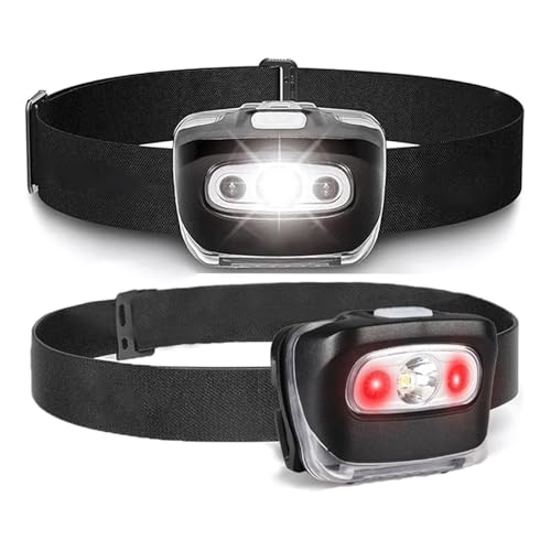Lampe frontale étanche lot de 2 pour ne plus manquer de lumière