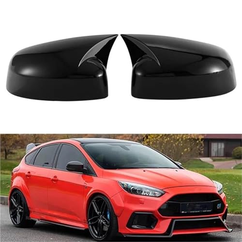 Boîtier de rétroviseur intérieur pour Ford Focus MK3 2012-2018 cache noir - 5
