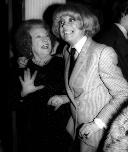 Ethel Merman Carol Channing 1982 Photo By John Barrett (Ethel Merman Carol Channing2707) Poster Print (8 x 10)