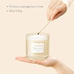 LA JOLIE MUSE Champs de Tuberose Scented Candle, Luxury Candles Gifts for Women, Gardenia & Ylang Ylang Candles for Home Scented, Natural Wax Candle, 75 Hours Long Burning - Image 4