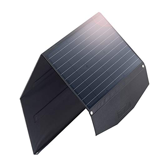 Solarladegerät 100W Solarpanel mit USB-Anschluss Wasserdichtes Solar-Ladegerät für den Außenbereich Faltbares Reiseladegerät für iPhone, iPad,