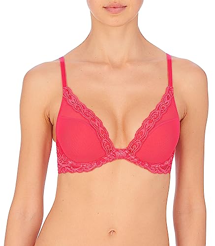 Image of Natori Women Feathers Lace Plunge T-Shirt Bra