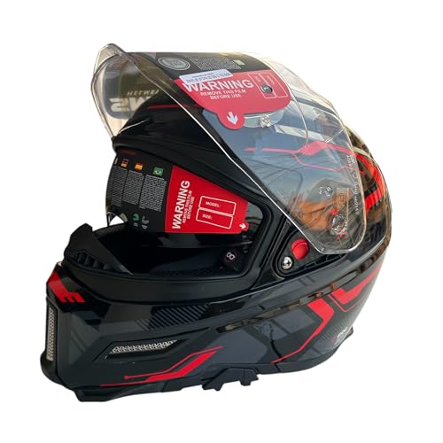 Image of SMK Agnar TEKTRON Full Face Dual Visor Helmet, ISI, DOT & ECE 22.06 Certified, Pinlock 30 Insert