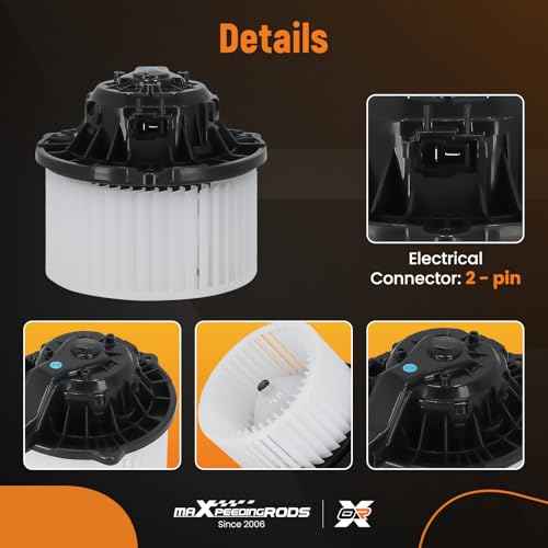 Image of maXpeedingrods 700259 HVAC Blower Motor with Fan Cage Assembly for Hyundai Azera /Elantra /Elantra Coupe /GT /Equus /Sonata, for Kia Cadenza /Forte /Forte Koup /Forte5 /Optima # PM4037 97113-3X000 F00S330054
