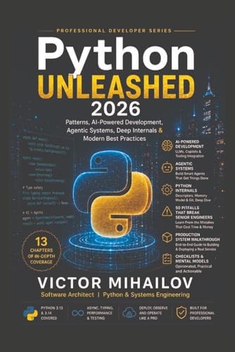 Python Unleashed 2026: Patterns, AI-Powered Development, Agentic ...