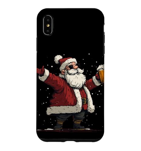 ������ �T���O���X �T���^�N���[�X �r�[���t�� ���� �N���X�}�X �X�}�z�P�[�X iPhone XS Max �p